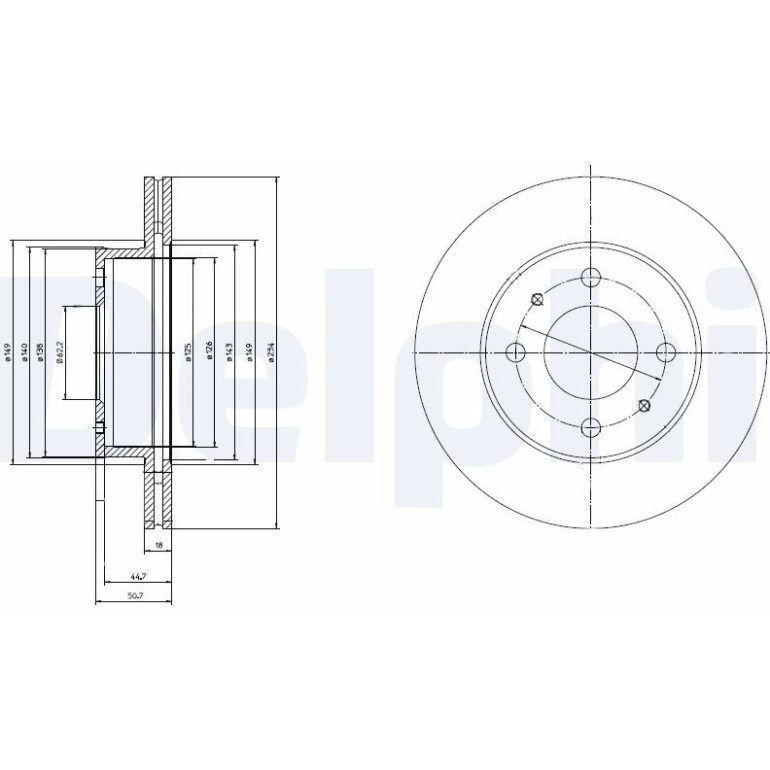 Bremsscheibe BG3946 Bremsscheibe BG3946