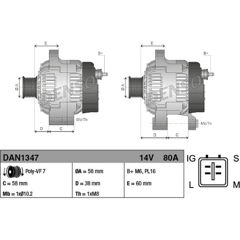 Generator DAN1347