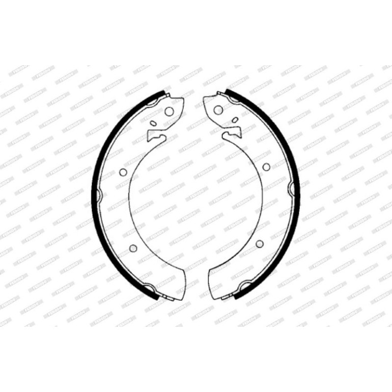 Bremsbackensatz FSB589 Bremsbackensatz FSB589