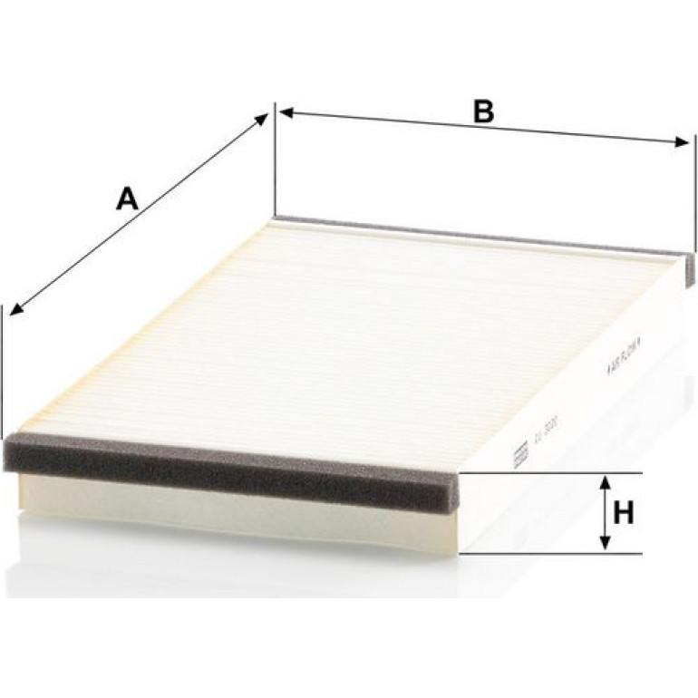 MANN-FILTER CU 3020 Innenraumfilter, Partikelfilter