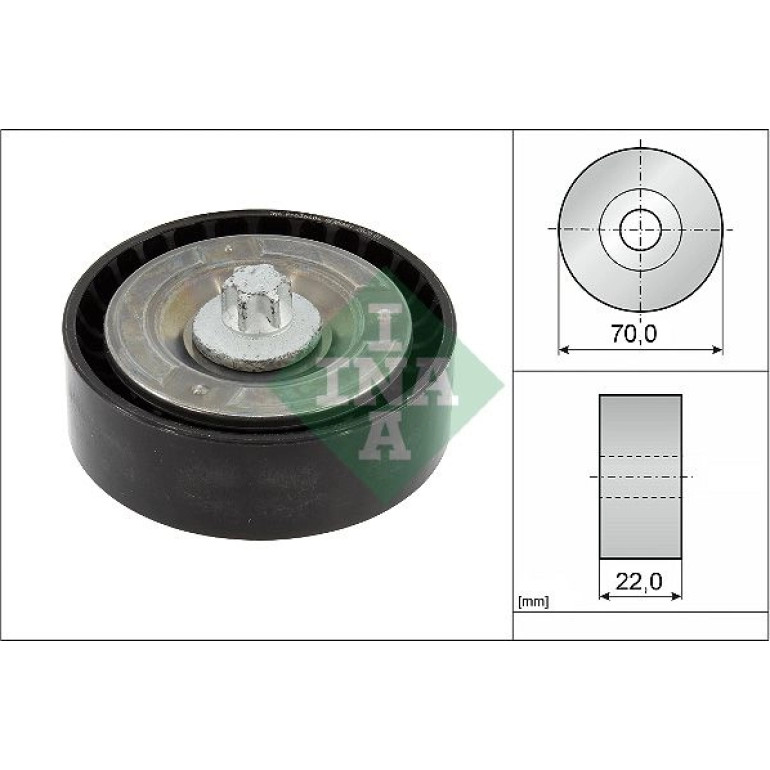 Umlenk-/Führungsrolle, Keilrippenriemen 532 0895 10