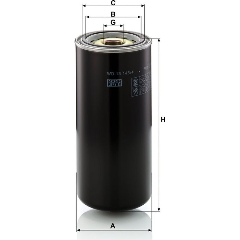 Ölfilter WD 13 145/4 Ölfilter WD 13 145/4