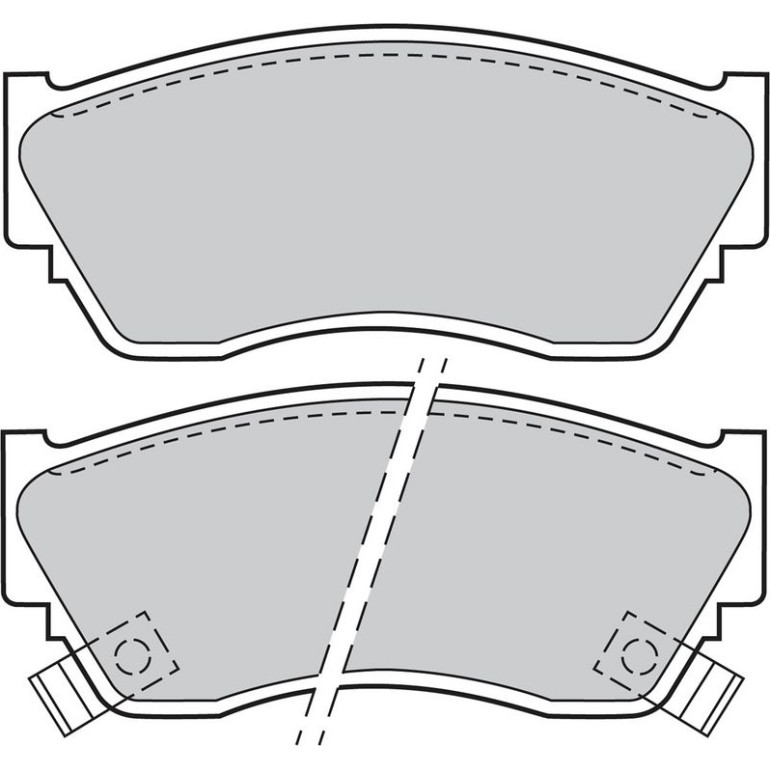 Bremsbelagsatz, Scheibenbremse 598628 Bremsbelagsatz, Scheibenbremse 598628