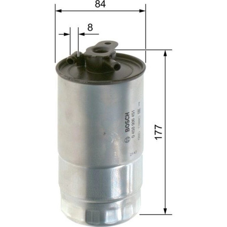 Kraftstofffilter 0 450 906 451 Kraftstofffilter 0 450 906 451