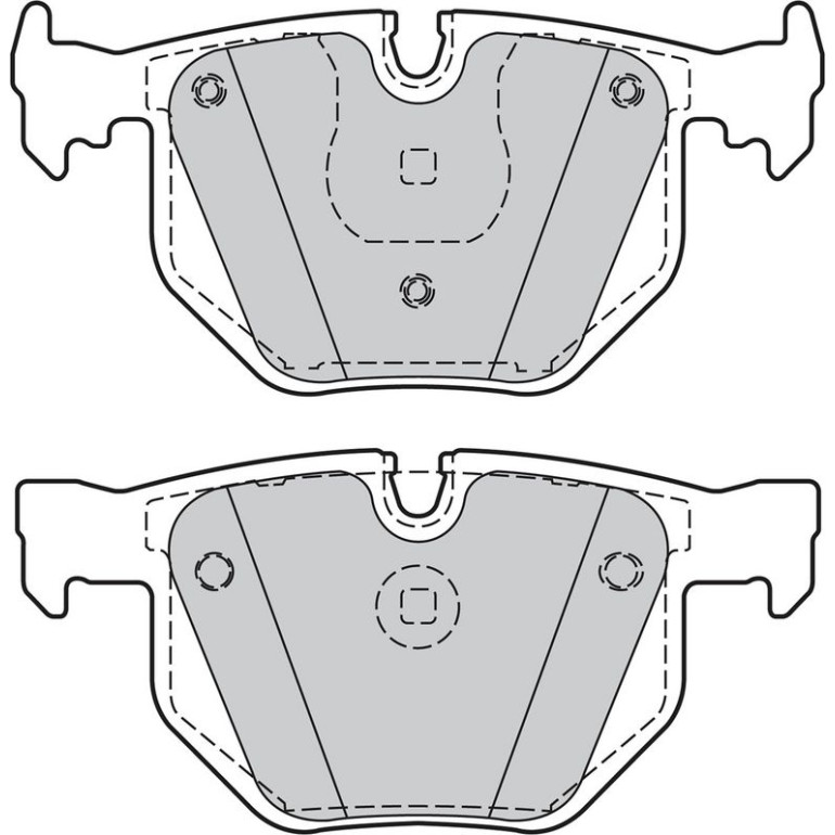 Bremsbelagsatz, Scheibenbremse 598411 Bremsbelagsatz, Scheibenbremse 598411