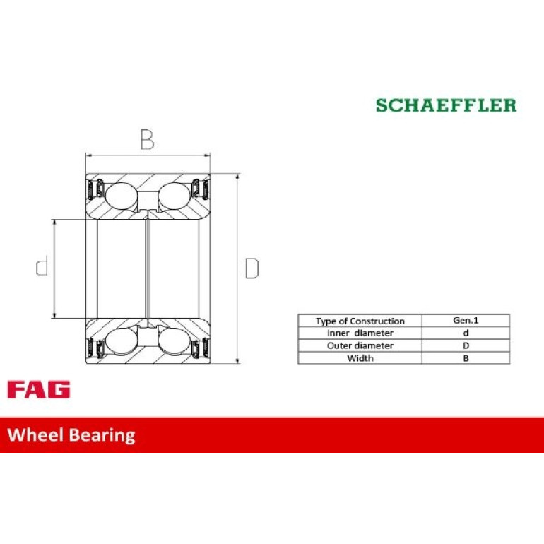 Radlagersatz 713 6683 20 Radlagersatz 713 6683 20