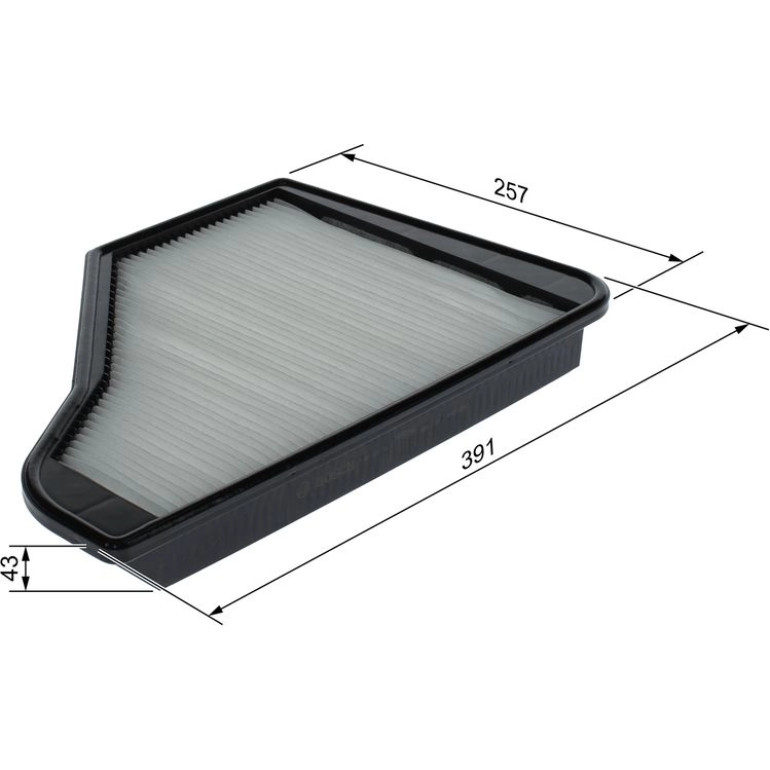 Filter, Innenraumluft 1 987 435 116 Filter, Innenraumluft 1 987 435 116
