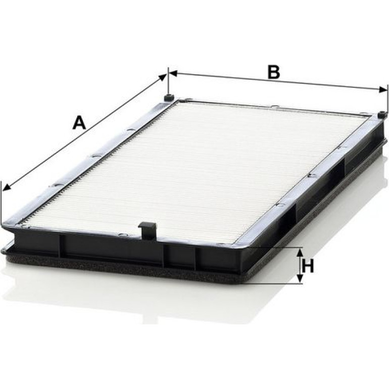 MANN-FILTER CU 3338 Innenraumfilter, Partikelfilter MANN-FILTER CU 3338 Innenraumfilter, Partikelfilter
