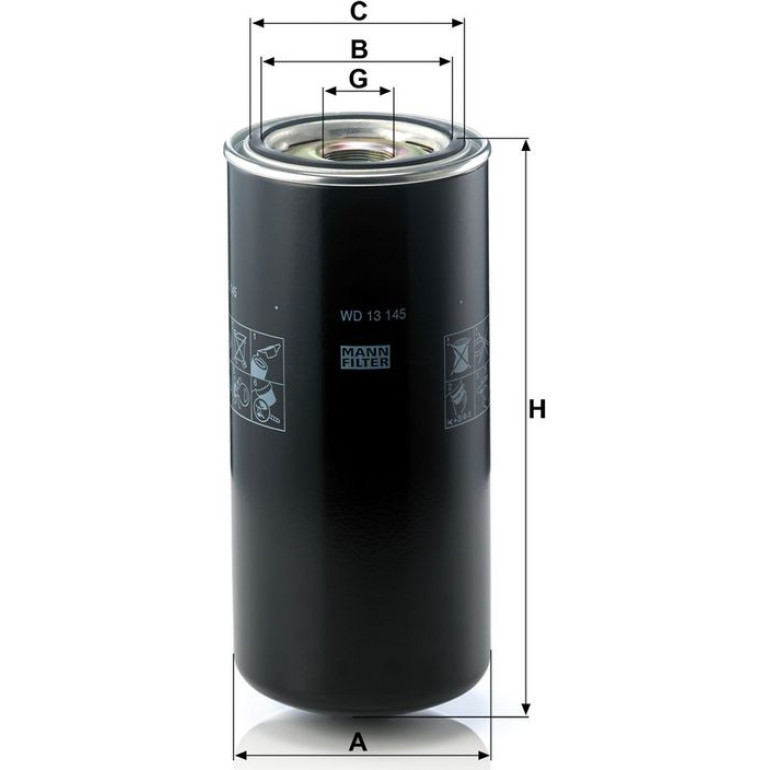Ölfilter WD 13 145 Ölfilter WD 13 145