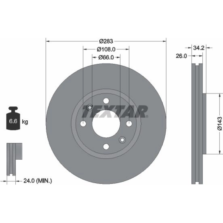 Bremsscheibe 92111603