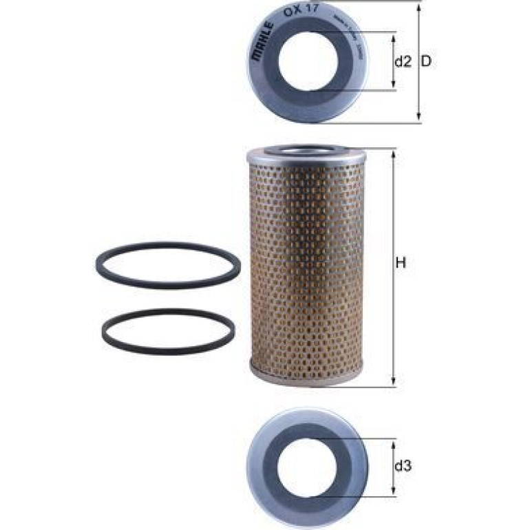 Ölfilter OX 17D Ölfilter OX 17D