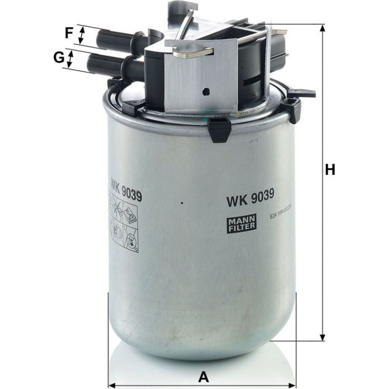 Kraftstofffilter WK 9039 Kraftstofffilter WK 9039