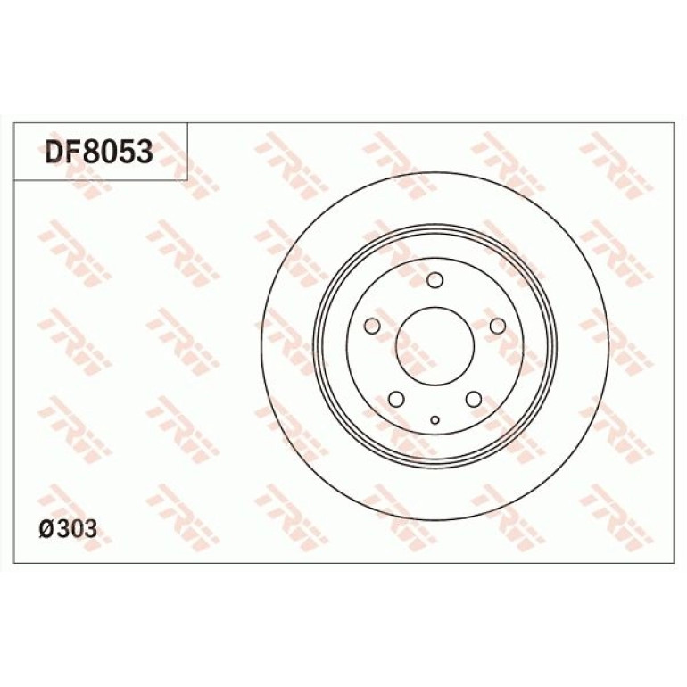 Bremsscheibe DF8053