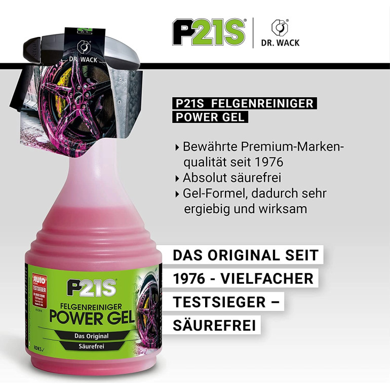 Dr. Wack – P21S Felgenreiniger POWER GEL 1253 Dr. Wack – P21S Felgenreiniger POWER GEL 1253