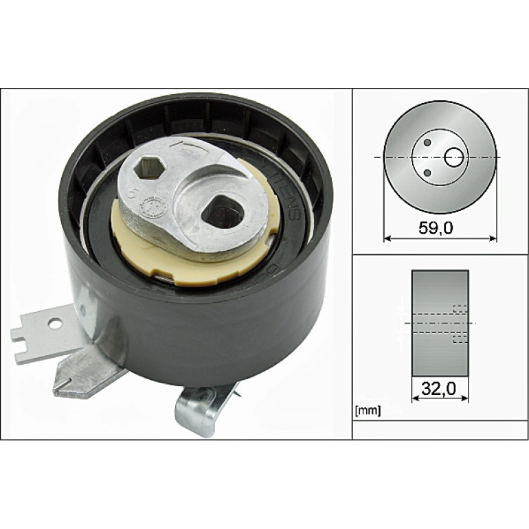 Spannrolle, Zahnriemen 531 0906 10 Spannrolle, Zahnriemen 531 0906 10