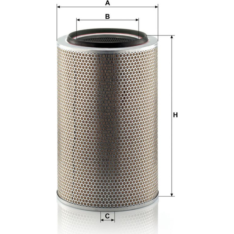 MANN-FILTER C 30 850/6 Sekundärluftfilter MANN-FILTER C 30 850/6 Sekundärluftfilter