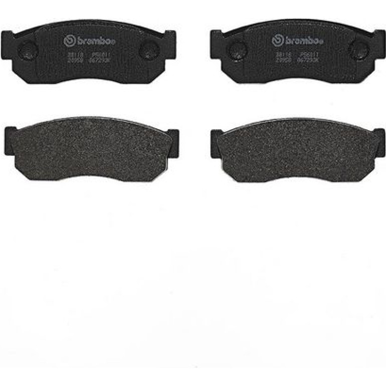 Bremsbelagsatz, Scheibenbremse P 56 011 Bremsbelagsatz, Scheibenbremse P 56 011
