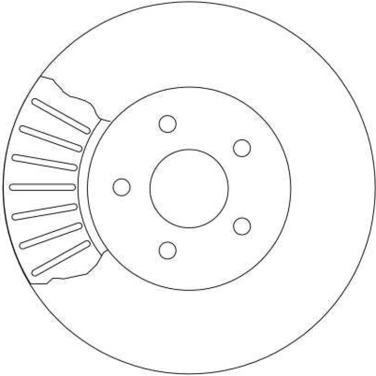 Bremsscheibe DF4147 Bremsscheibe DF4147