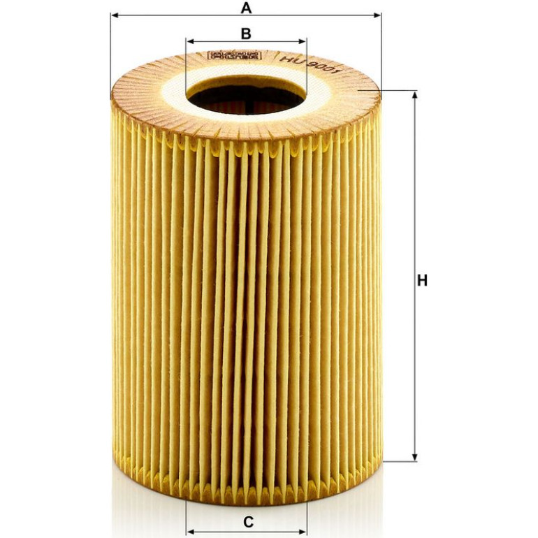 Ölfilter HU 9001 X