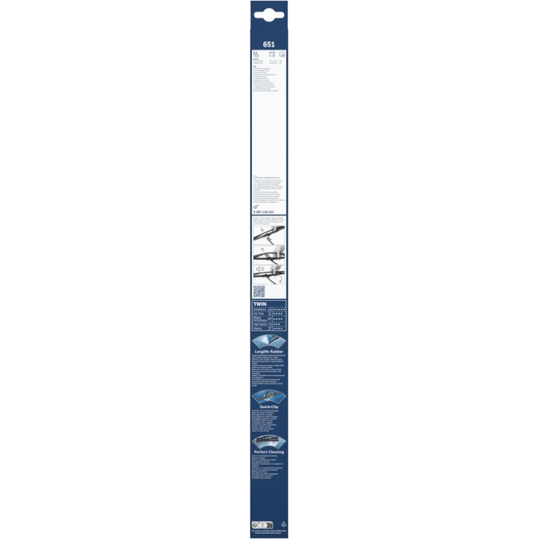 BOSCH 651 Scheibenwischer Twin 3 397 118 321