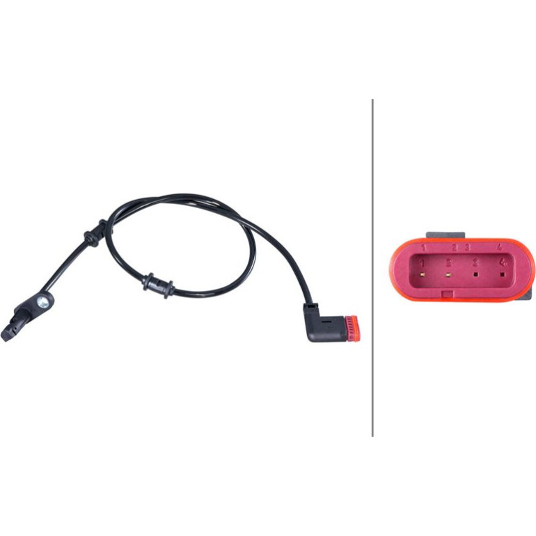 Sensor, Raddrehzahl 6PU 010 039-931