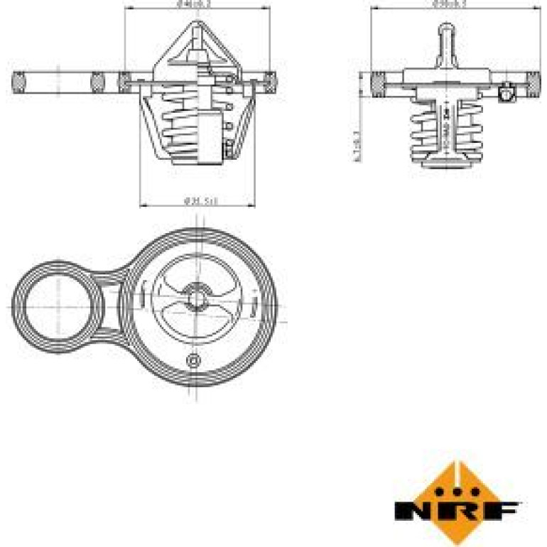 Thermostat, Kühlmittel 725094