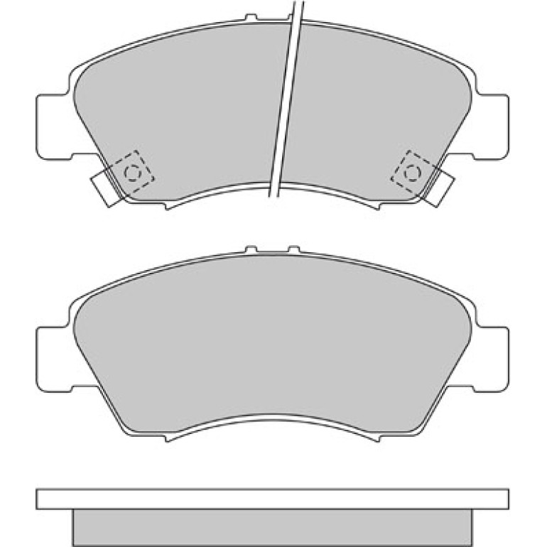 Bremsbelagsatz, Scheibenbremse 1170230 Bremsbelagsatz, Scheibenbremse 1170230