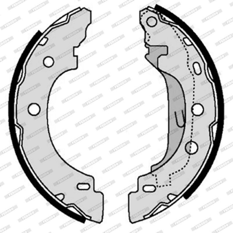 Bremsbackensatz FSB583 Bremsbackensatz FSB583