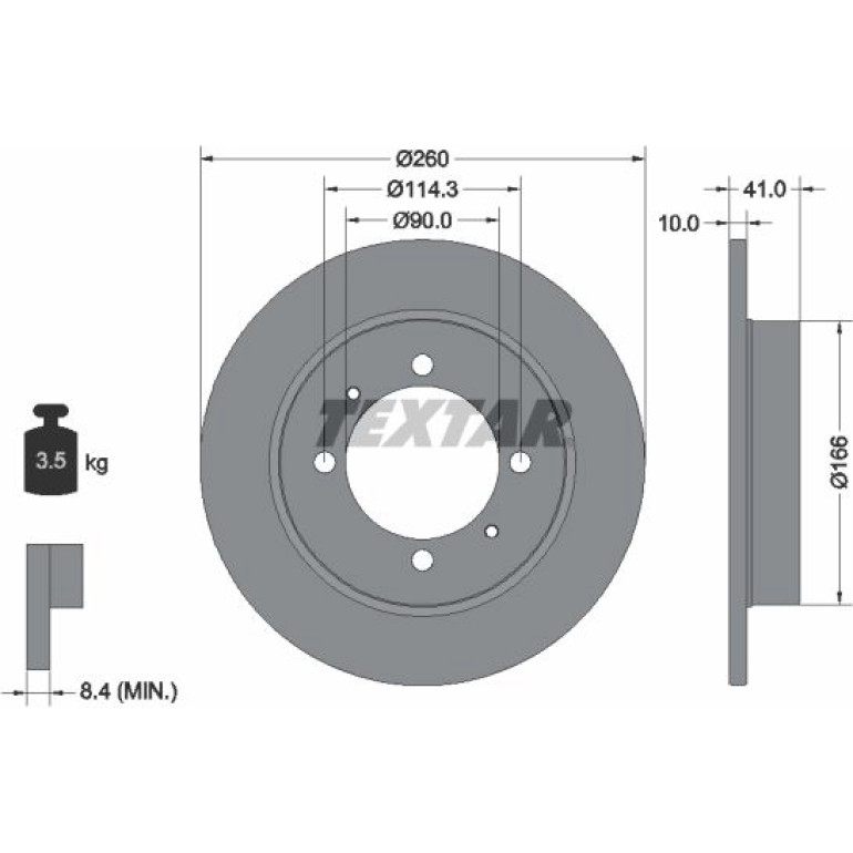 Bremsscheibe 92083003
