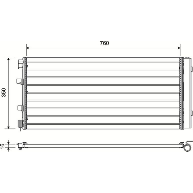 Kondensator, Klimaanlage 814179
