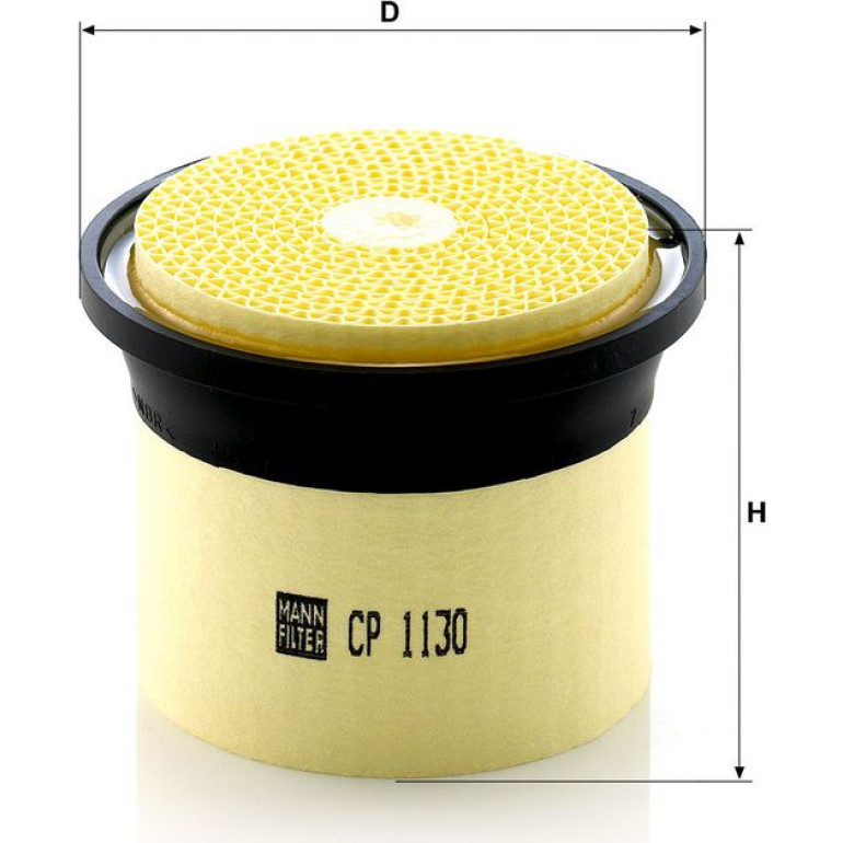 MANN-FILTER CP 1130 Luftfilter MANN-FILTER CP 1130 Luftfilter