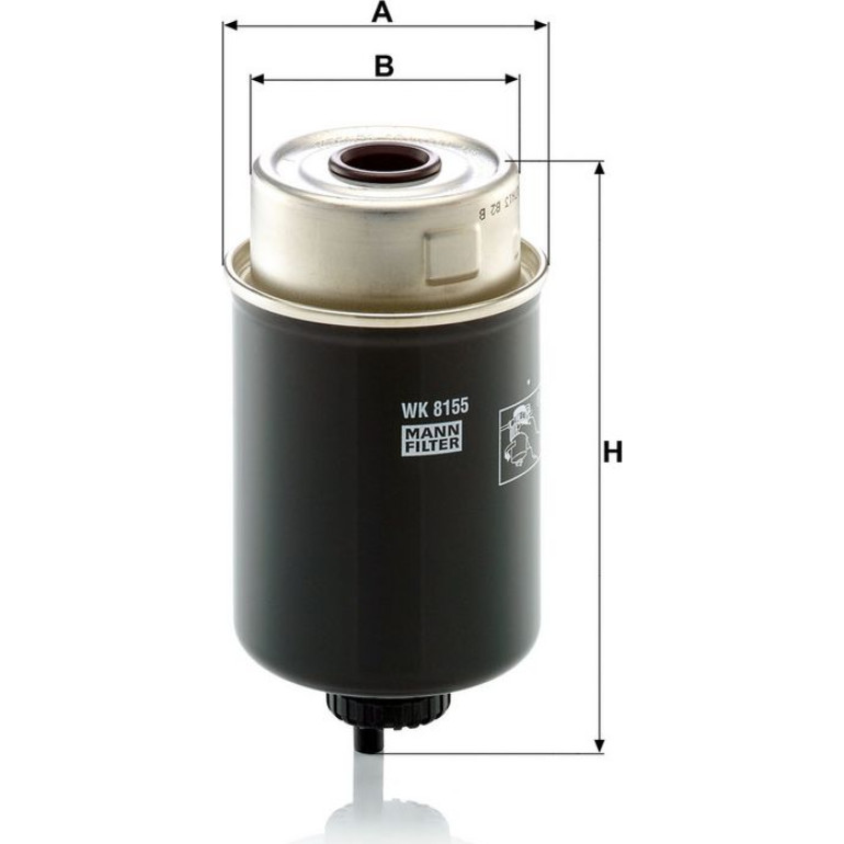 Kraftstofffilter WK 8155