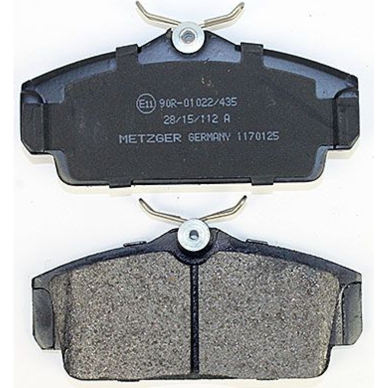 Bremsbelagsatz, Scheibenbremse 1170125 Bremsbelagsatz, Scheibenbremse 1170125