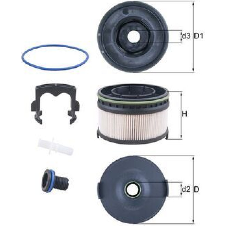Kraftstofffilter KX 568KIT