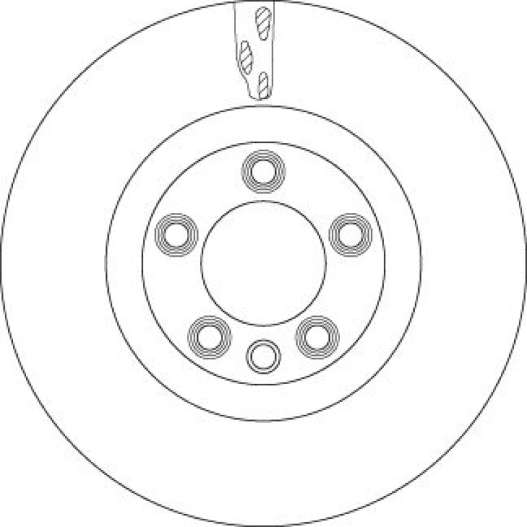 Bremsscheibe DF6772S Bremsscheibe DF6772S