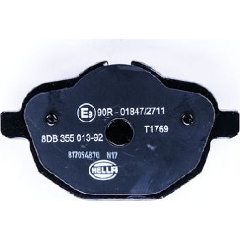 Bremsbelagsatz, Scheibenbremse 8DB 355 013-921 Bremsbelagsatz, Scheibenbremse 8DB 355 013-921