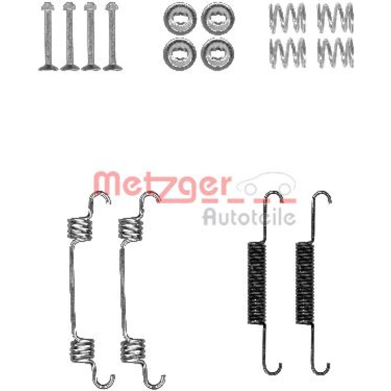 Zubehörsatz, Feststellbremsbacken 105-0887