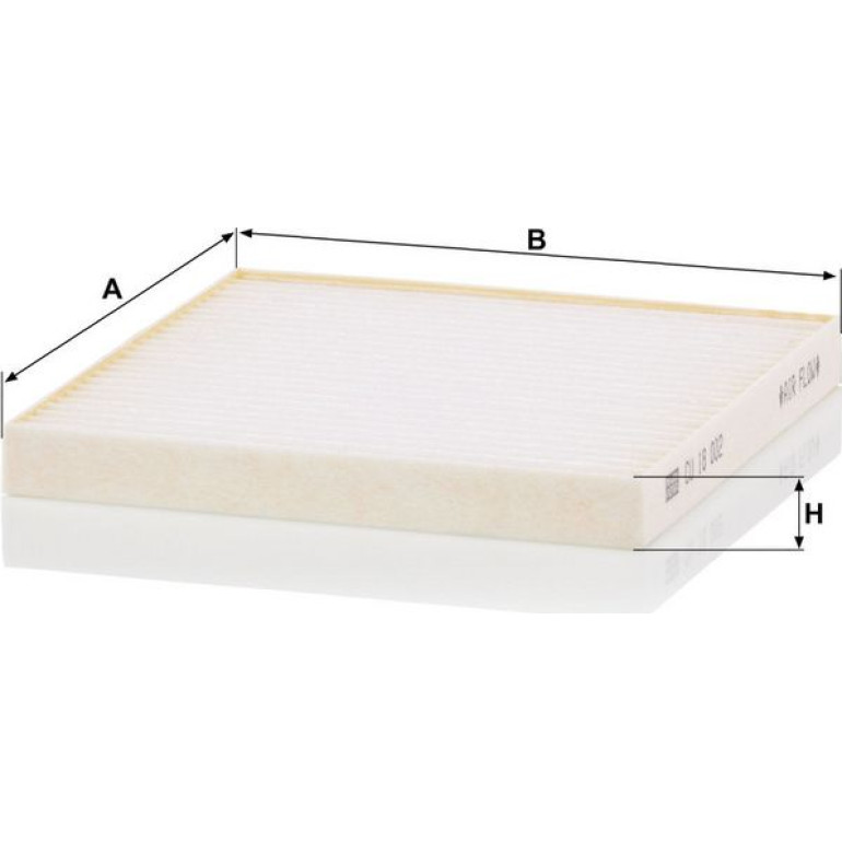 Filter, Innenraumluft CU 18 002 Filter, Innenraumluft CU 18 002