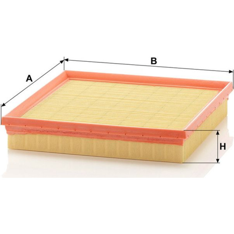 MANN-FILTER C 2493 Luftfilter MANN-FILTER C 2493 Luftfilter