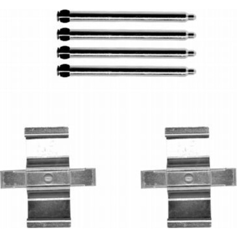 Zubehörsatz, Scheibenbremsbelag 8DZ 355 204-211 Zubehörsatz, Scheibenbremsbelag 8DZ 355 204-211