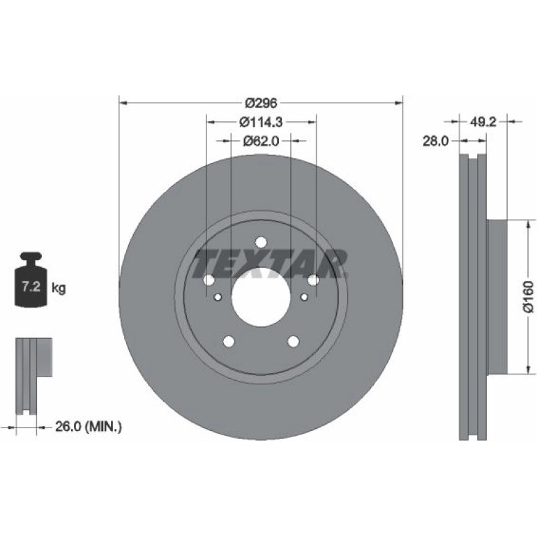 Bremsscheibe 92174303