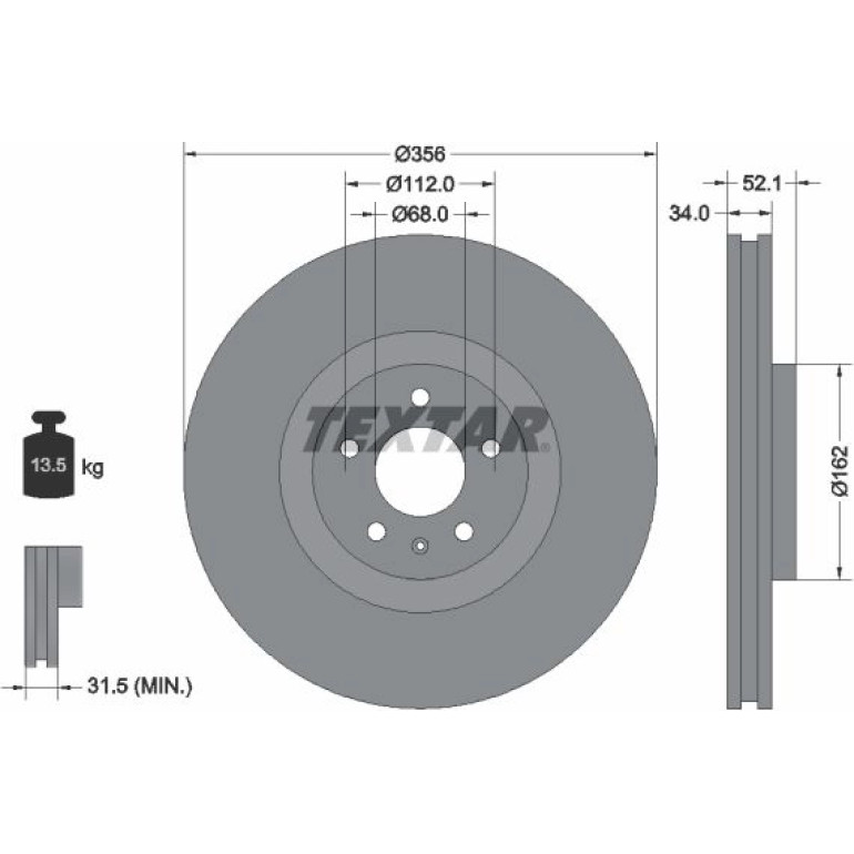 Bremsscheibe 92238205 Bremsscheibe 92238205