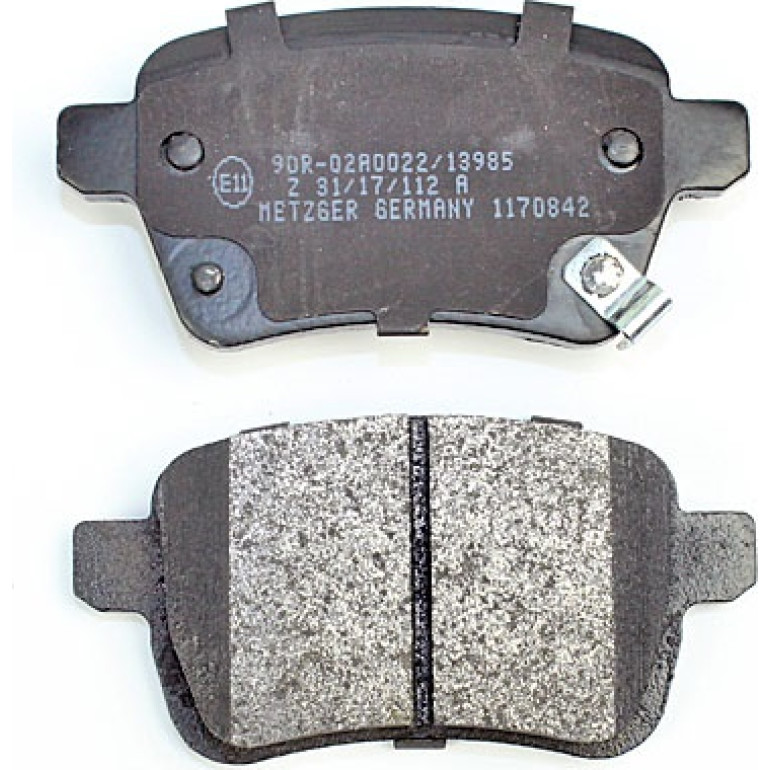 Bremsbelagsatz, Scheibenbremse 1170842