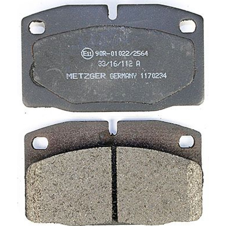 Bremsbelagsatz, Scheibenbremse 1170234 Bremsbelagsatz, Scheibenbremse 1170234