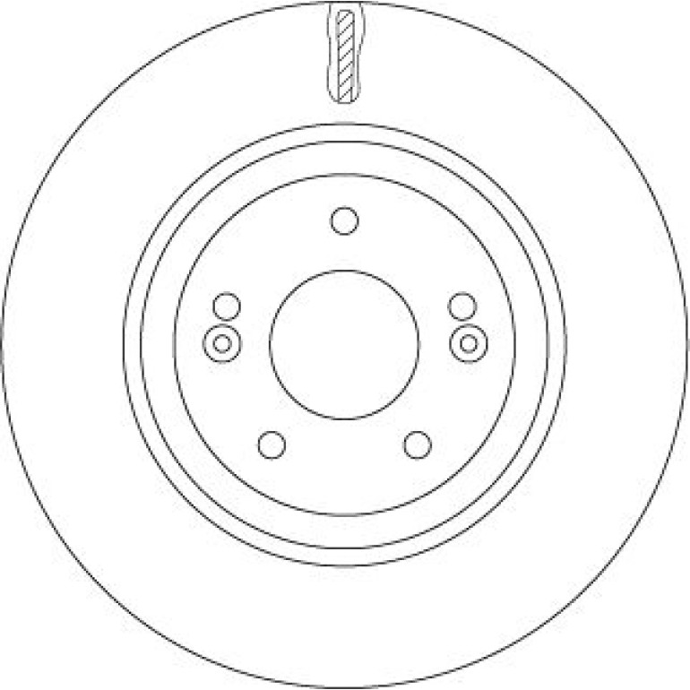 Bremsscheibe DF7592 Bremsscheibe DF7592