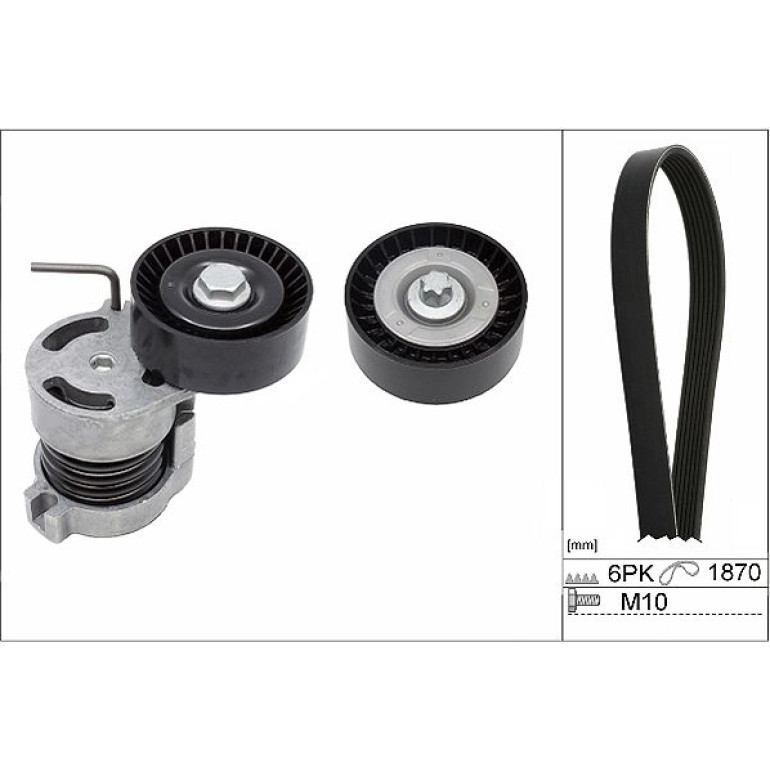Keilrippenriemensatz 529 0044 10 Keilrippenriemensatz 529 0044 10