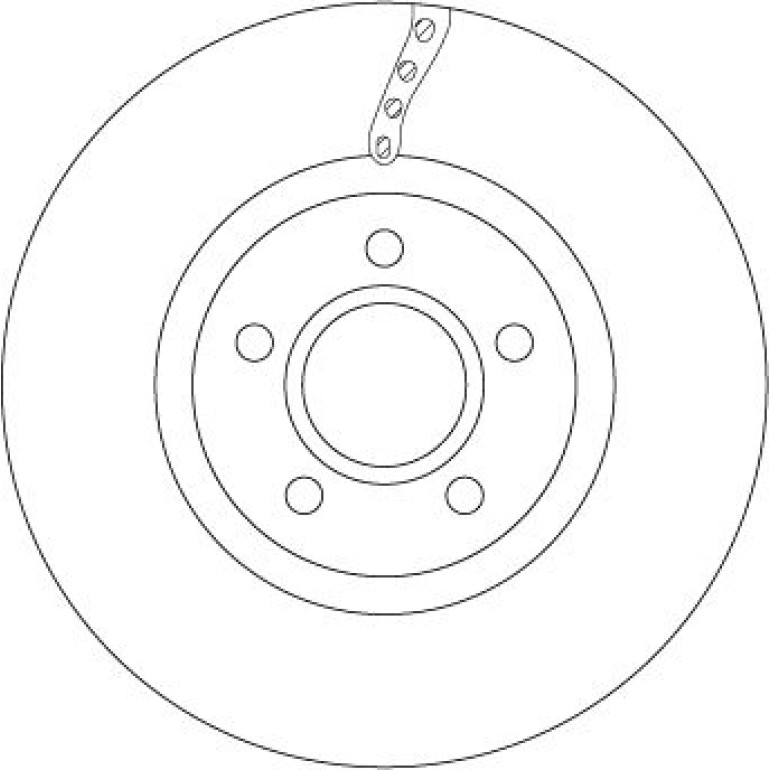 Bremsscheibe DF6653 Bremsscheibe DF6653