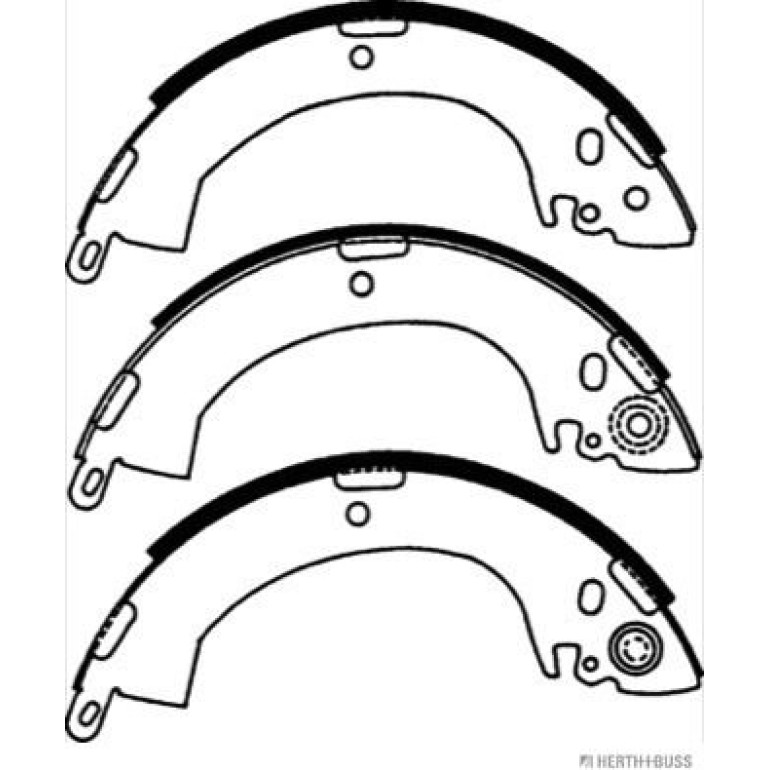 Bremsbackensatz J3505001 Bremsbackensatz J3505001
