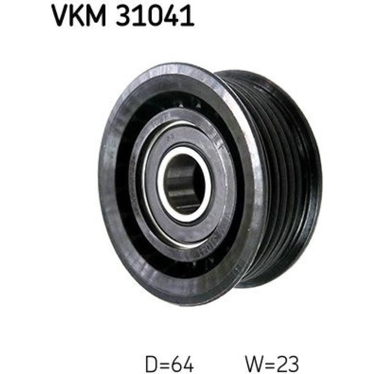 Umlenk-/Führungsrolle, Keilrippenriemen VKM 31041 Umlenk-/Führungsrolle, Keilrippenriemen VKM 31041