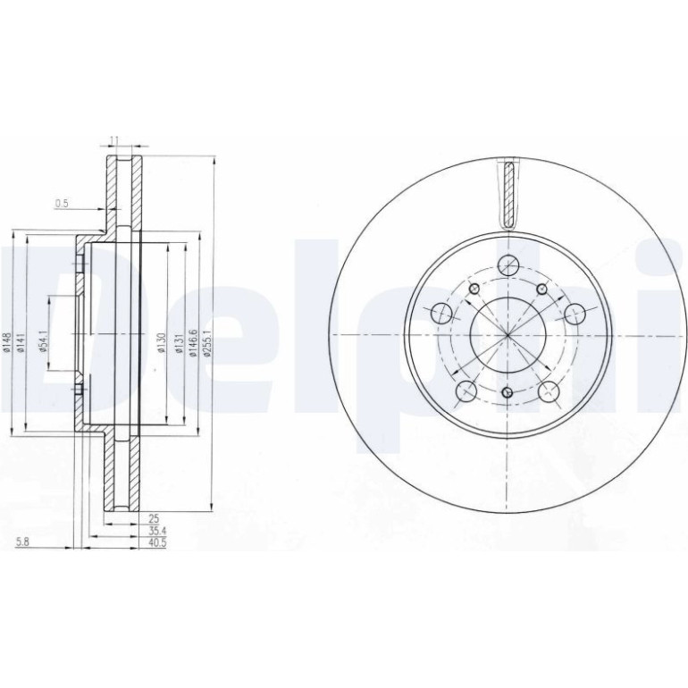 Bremsscheibe BG2711 Bremsscheibe BG2711